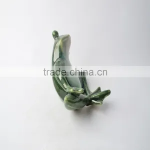 Ceramic Craft Decoartion Frog in Thinking thumbnail-3