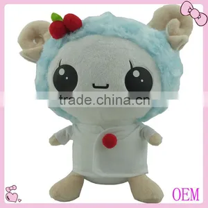 Cute Soft Plush Stuffing Toy Sheep With Big Eye thumbnail-3