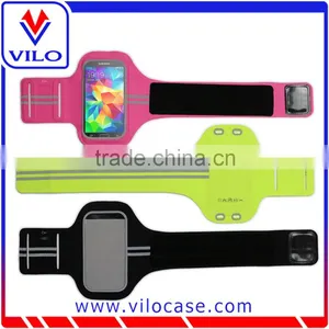 Universal Lycra Armband for Smartphone With Reflective Stripe Quality Choice thumbnail-1