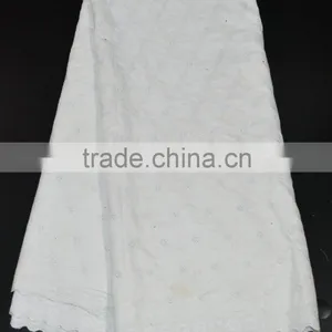 Plian Voile Lace 100% Cotton Polish Lace for Garments thumbnail-2