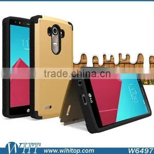 For LG G4 Case, Hybrid 2 in 1 Combo Heavy Duty Rugged Armor Case thumbnail-3