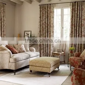 Flame Retardant Curtain for Living Room, Hotel Project Blackout Curtain thumbnail-2