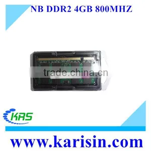 Full Compatible 4gb Pc2-6400 Ddr2 Sodimm 800mhz 200-pin Laptop Ram Memory With Free Retail Packing thumbnail-1