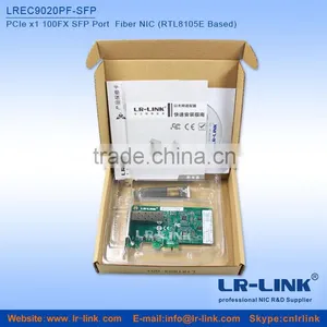 PCI Express x1 100FX SFP Port Optical Network Card thumbnail-5