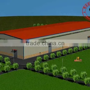 Large Steel Structure Building, Warehouse ,Workshop,Frame Building thumbnail-1