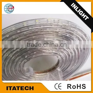 Waterproof 4.4W/M AC220V SMD3528 IP67 60LED/M 360LM/M Flexible Led Strip Light thumbnail-2