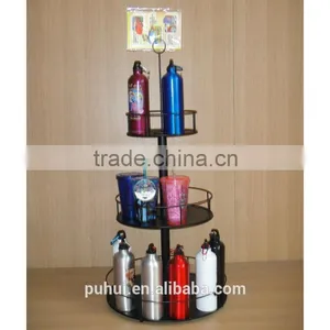 3 Tiers Tree Shape Paint Display Rack With Good Quality thumbnail-6