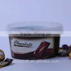 Plastic PP Box Candy Chocolate Biscuits Box Ice Cream Container Soup Box Food Plastic Container thumbnail-1