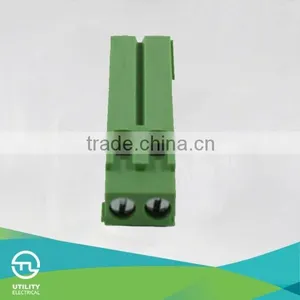 Conductor 20A Pitch 5.0mm 5.08mm MU1.5HB5.0(5.08) Terminal Blocks Cable Connector Supplies Electrical Equipment Brass thumbnail-1