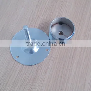Chrome Finish Iron Adjustable Round Pipe Base/Pipe Fittings thumbnail-3