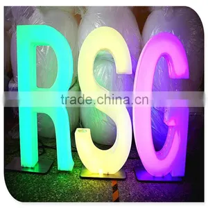 Good Quality Brightness Advertising Led Letter Light, Changeable Led Letter Sign thumbnail-1