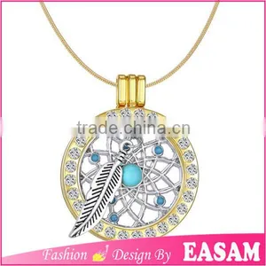 Bohemia Creative DIY Dreamcatcher Locket Necklace thumbnail-1
