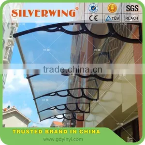 DIY Plastic Arms Outdoor Awning Frame Shelter Wind Resistant Canopy Awnings Material for Garden House Cover thumbnail-1