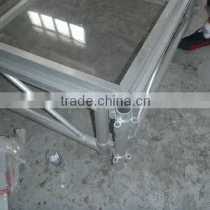 RP Indoor Hall Glass Stage Wedding Decor thumbnail-5