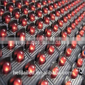 320*160mm P10 Outdoor Single Pink Green Bule Red White Yellow Color LED Screen Module Billbroad Supermarket thumbnail-2