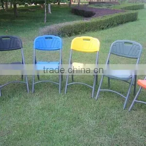 Modern Cheap Plastic Comfortable Folding Chair JC-H36 thumbnail-4