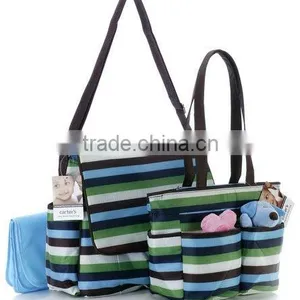 Muti-function Best Baby Diaper Bag, Quilted Baby Diaper Bags thumbnail-1