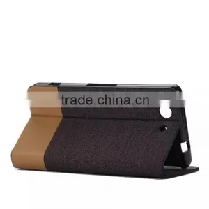 Fabric Wallet Leather Case for Sony Xperia Z3 Mini thumbnail-3