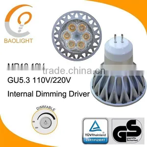 230v Lampe Led Gu5.3 7w Tuv gs ce Led Spot Light White Supplier's Choice thumbnail-1