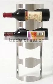 Stainless Steel Wall Mount Wine Rack thumbnail-1