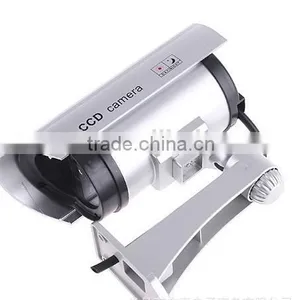 Surveillance Security Dummy Camera Fake Simulation Waterproof LED Flashing Outdoor Bullet CCTV thumbnail-1