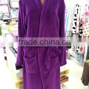 Westem Unique Easaful Coral Fleece Bathrobe in China Supplie thumbnail-1