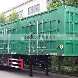 Three Axles 50 Ton Van Box Semi-trailer ST9406X With Competitive Price thumbnail-1