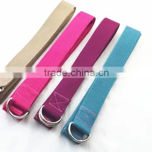 Cinch Buckle Cotton Yoga Strap thumbnail-6