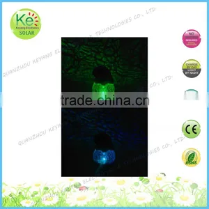 Glass Ball With Animal Head Solar Garden Path Light thumbnail-5