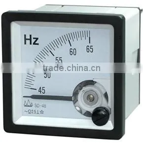 MOVING COIL INSTRUMENTS FREQUENCY METER POINTER TYPE thumbnail-1