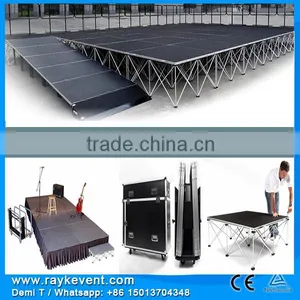 RK Unique Design Mobile Stage/mobile Hydraulic Stage/hydraulic Revolving Stage thumbnail-1