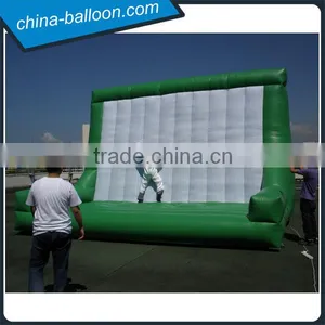 Inflatable Extreme Game / Inflatable Jump and Stick Wall With Suit thumbnail-1