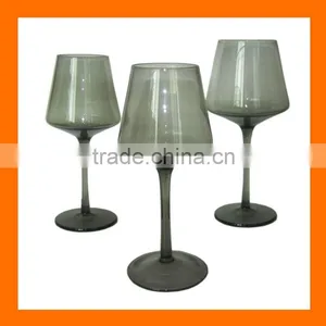 Colored Drinking Wine Glass Hand Blow thumbnail-1