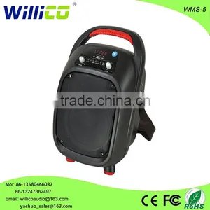 WILLICO 6.5'' Portable Active Rechargeable Battery Bluetooth Speaker Wms-5 thumbnail-1