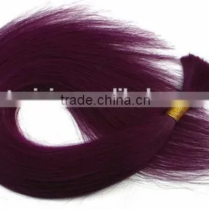 2015 Hot Sale 22''(55cm) Yaki Bulk Hair Extension/top Quality thumbnail-2