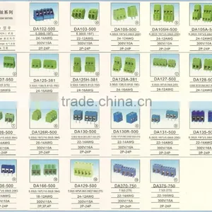 Factory Price 2.54mm 3.81mm 5.08mm Screwless Terminal Block thumbnail-3