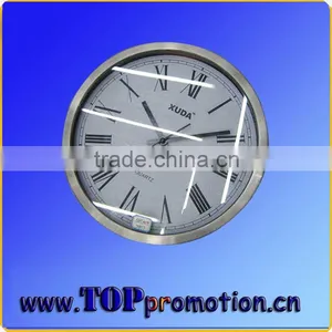 Plastic Round Wall Clock 16112938 thumbnail-1