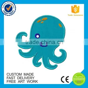 Wholesale Embroidered Products Cartoon Woven Patch Badge thumbnail-1