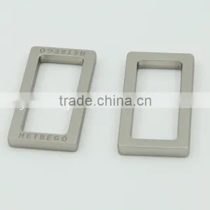 High Quality Wholesale Silver Metal Frame Tags Label Holer With Engraved Logo thumbnail-3