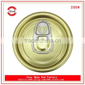 Online Shopping 200 Tinplate Easy Open End for Canned Tuna thumbnail-1