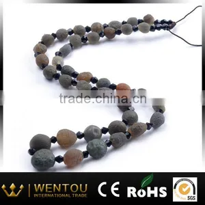 Precious Jewelry Made With Natural Seeds Xinjiang Agate Jewelry thumbnail-1