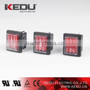KEDU High Quality Rocker Switch With UL TUV CE Approval HY12-9-7 thumbnail-2