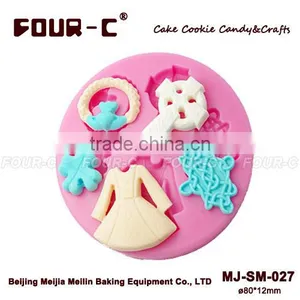 Luck of the Irish Fondant Decorating Mould,3D Impression Silicone Mould thumbnail-1