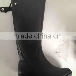 2014 Fashion Women Clear Knee High Rain Boots thumbnail-1