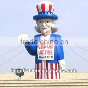 Giant Inflatable Uncle Sam on Roof thumbnail-1