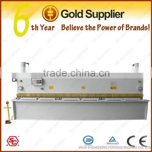 QC11Y-12X4000 Wuxi High Quality Reasonable Price Hydraulic Shearing Machine thumbnail-1