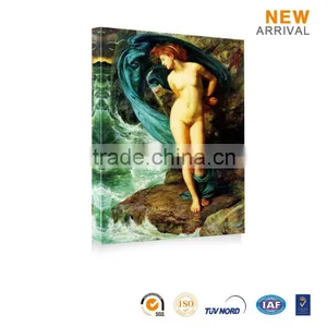 Decorative Wall Abstract Fat Nude Body Canvas Art Painting thumbnail-1
