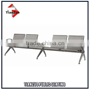 Four Seats Table 304 Stainless Steel Hot Sale Airport Seating thumbnail-1