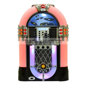 Retro Wooden Speaker Radio cd Player Jukebox - New Products 2016 thumbnail-2