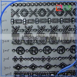 Strass for Shoes Flowers Bezel Cup Chain 10yards Cup Chain Rhinestone thumbnail-3